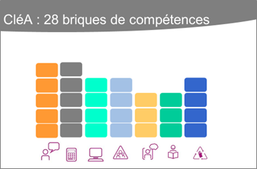 CléA, 28 briques de compétences