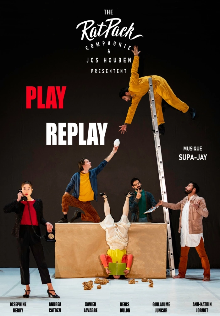 affiche Play-replay de The Rat Pack compagnie