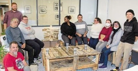 Les 11 stagiaires et leurs réalisations