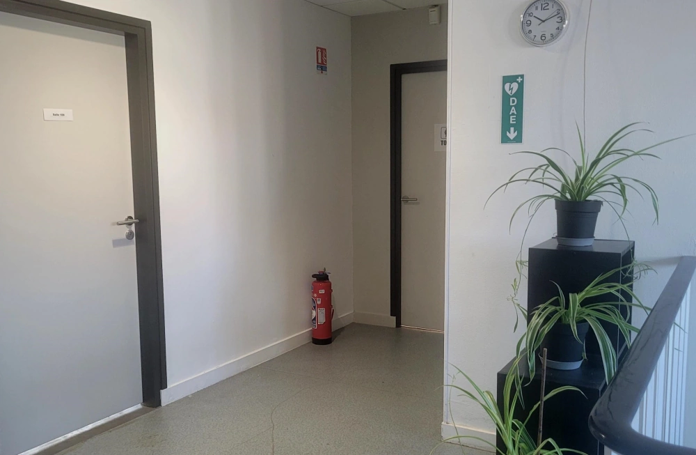 intérieur réhabilité au centre de formation clps à Rennes