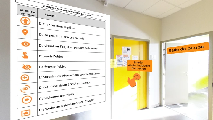 Visite virtuelle du plateau technique à Quimper